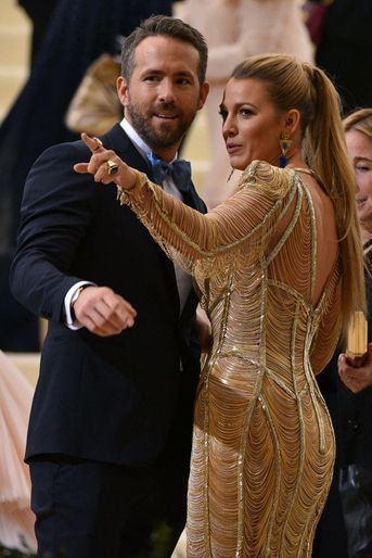 Ryan Reynolds et Blake Lively au gala du MET à New York en mai 2017