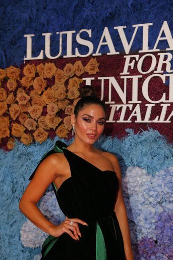 Vanessa Hudgens au gala UNICEF organisé par LuisaViaRoma à Capri le 31 juillet 2021