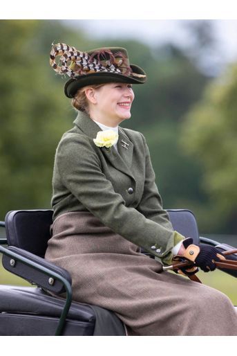 Lady Louise Windsor radieuse au Royal Windsor Horse Show, le 4 juillet 2021