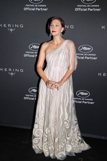 Maggie Gyllenhaal au dîner Kering «Women In Motion» en marge du 74ème Festival de Cannes le 11 juillet 2021