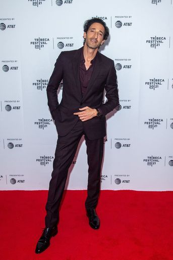 Adrien Brody à la première du film «Clean» au Festival du film de Tribeca à New York le 19 juin 2021