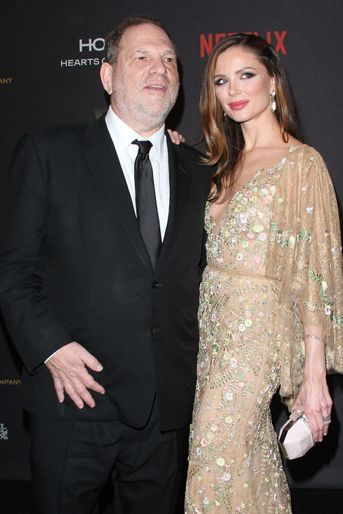 Harvey Weinstein et Georgina Chapman en 2016
