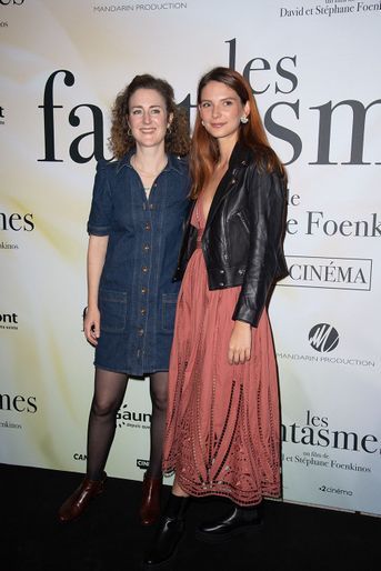 Joséphine de Meaux et Joséphine Japy à la première du film «Les Fantasmes» à Paris le 24 juin 2021
