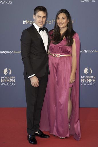 Louis et Marie Ducruet à la cérémonie de clôture du Festival de télévision de Monte-Carlo le 22 juin 2021