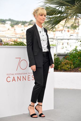 Marina Foïs au Festival de Cannes en 2017 pour le film «L&#039;Atelier»