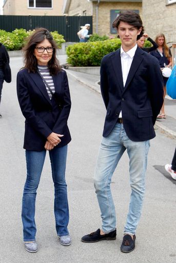 Alexandra Manley et le prince Nikolai de Danemark, à Hellerup le 23 juin 2021