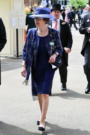 La princesse Anne au Royal Ascot, le 15 juin 2021