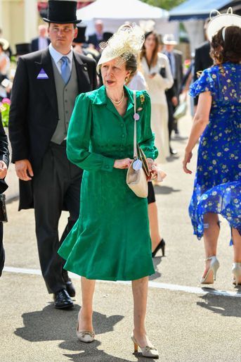La princesse Anne au Royal Ascot, le 16 juin 2021