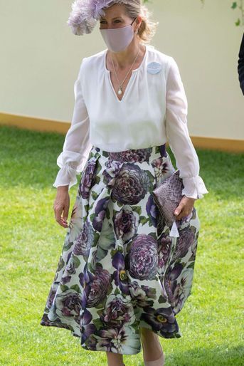 La comtesse Sophie de Wessex au Royal Ascot, le 16 juin 2021