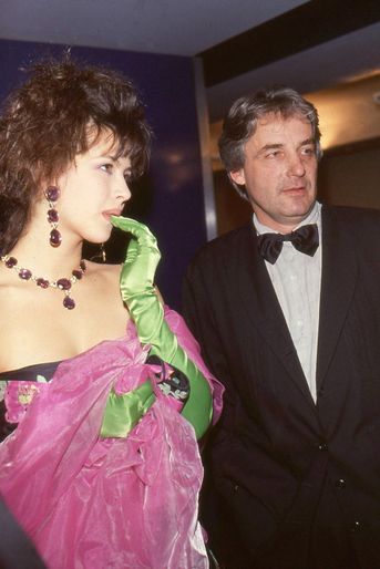 Sophie Marceau (avec Andrzej Żuławski) au Festival de Cannes en 1988