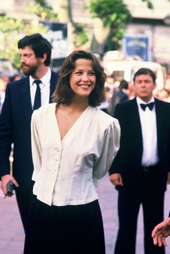 Sophie Marceau au Festival de Cannes en 1985