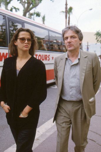 Sophie Marceau (avec Andrzej Żuławski) au Festival de Cannes en 1987