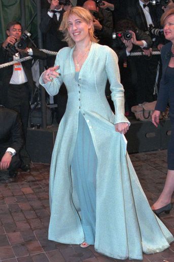 Valeria Bruni Tedeschi au Festival de Cannes en 1996 lors de la cérémonie d&#039;ouverture
