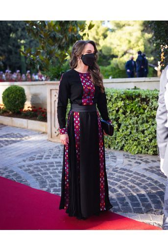 La princesse Salma de Jordanie à Amman, le 25 mai 2021