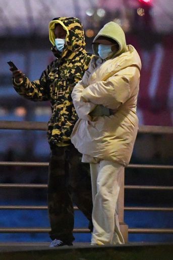 ASAP Rocky et Rihanna à New York en décembre 2020