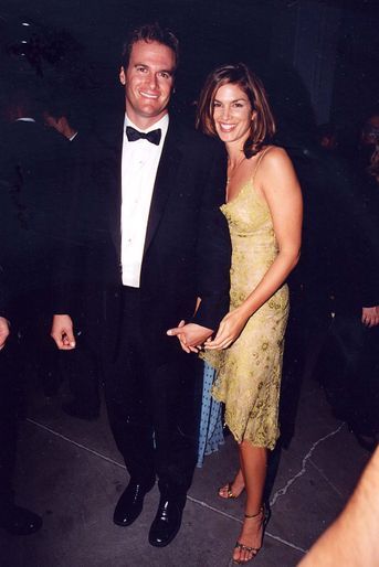 Rande Gerber et Cindy Crawford lors d'une levée de fonds caritative à Las Vegas en septembre 1997