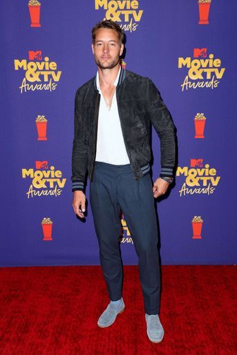 Justin Hartley aux MTV Video &amp; TV Awards à Los Angeles le 16 mai 2021