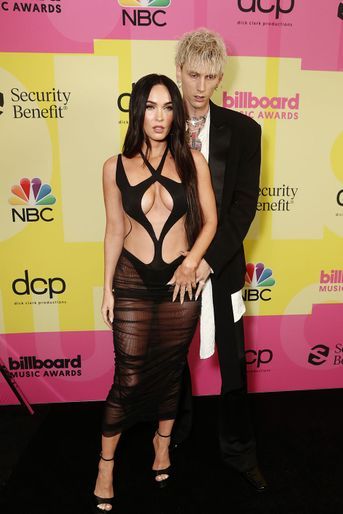 Megan Fox et Machine Gun Kelly aux Billboard Music Awards à Los Angeles le 23 mai 2021
