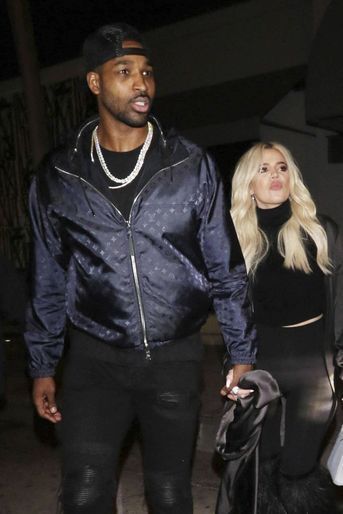 Tristan Thompson et Khloé Kardashian à Los Angeles en janvier 2019