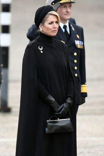 La reine Maxima des Pays-Bas à Amsterdam, le 4 mai 2021