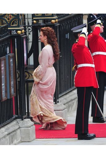 La princesse Lalla Salma du Maroc au mariage du prince William et de Kate Middleton, le 29 avril 2011