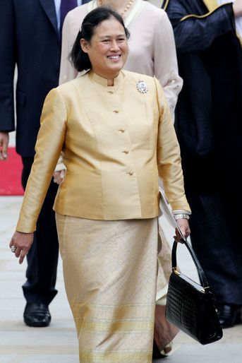 La princesse  Maha Chakri Sirindhorn de Thaïlande au mariage du prince William et de Kate Middleton, le 29 avril 2011
