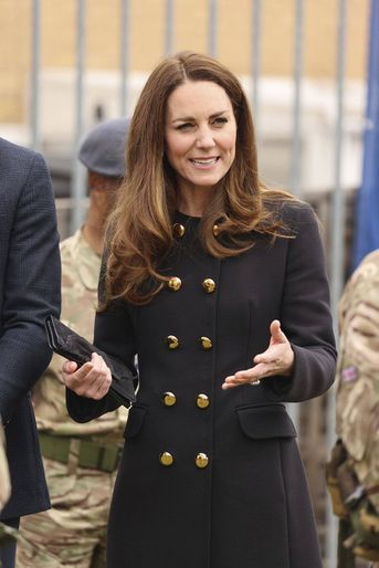 Kate Middleton à Londres le 21 avril 2021