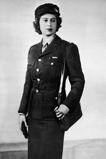 La princesse Elizabeth, en 1945