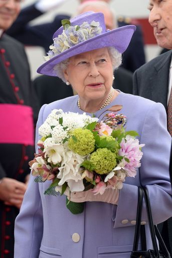 La reine Elizabeth II, le 3 avril 2014