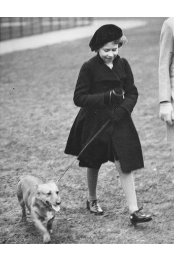 La princesse Elizabeth, le 26 février 1936