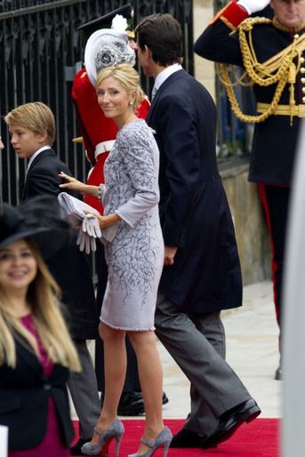 Le prince Pavlos de Grèce et la princesse Marie-Chantal au mariage du prince William et de Kate Middleton, le 29 avril 2011