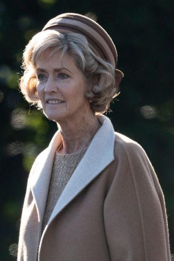 Pennelope Knatchbull, comtesse Mountbatten de Burma, le 3 février 2019