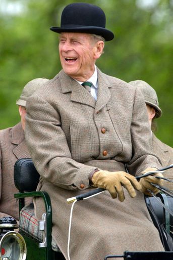 Le prince Philip, le 17 mai 2002