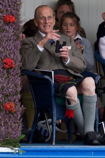Le prince Philip, le 1er septembre 2012