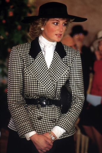 La princesse Diana, en novembre 1987