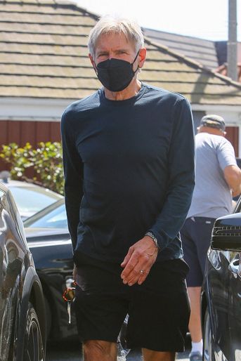 Harrison Ford à Brentwood, Los Angeles, le 30 mars 2021