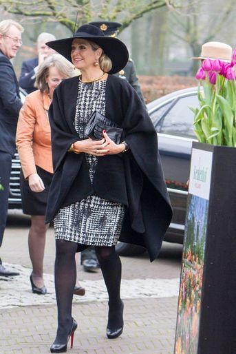 La reine Maxima des Pays-Bas, le 6 janvier 2016