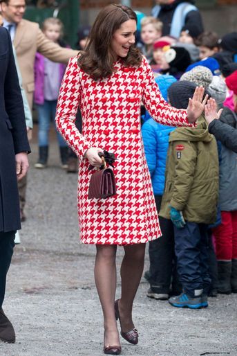 Kate Middleton, duchesse de Cambridge, le 31 janvier 2018