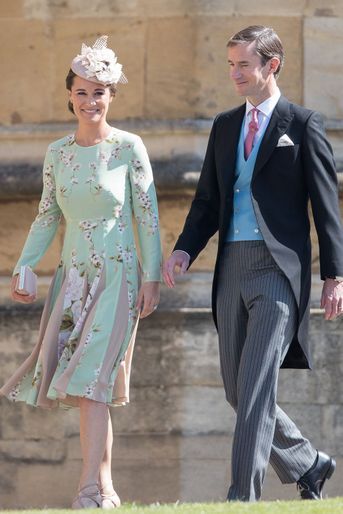 Pippa Middleton et James Matthews au mariage de Meghan Markle et du prince Harry à Windsor en mai 2018