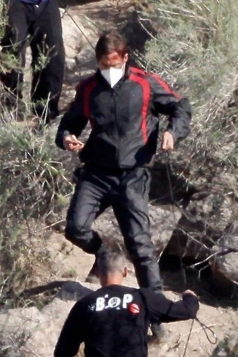 Ryan Gosling en tournage pour le film «The Gray Man» à Los Angeles le 21 mars 2021