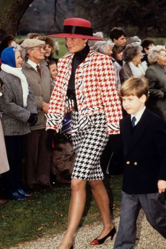 La princesse Diana, le 23 décembre 1990