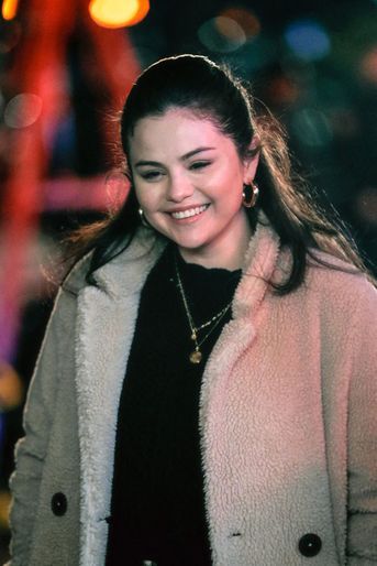 Selena Gomez sur le tournage de la série «Only Murders in the Building» à New York le 30 mars 2021