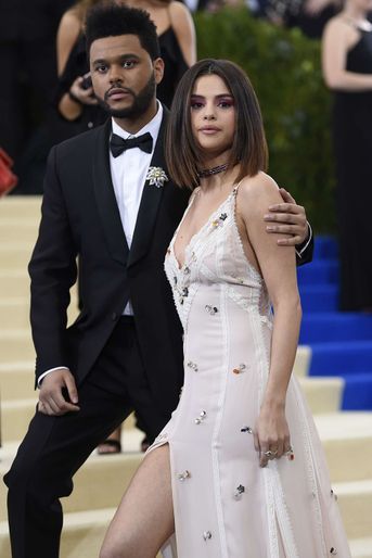 The Weeknd et Selena Gomez au Met Gala en 2017