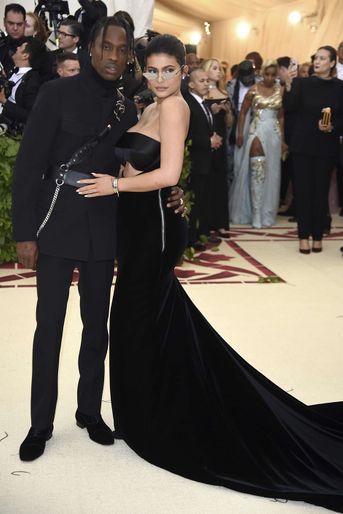 Travis Scott et Kylie Jenner au Met Gala en 2018