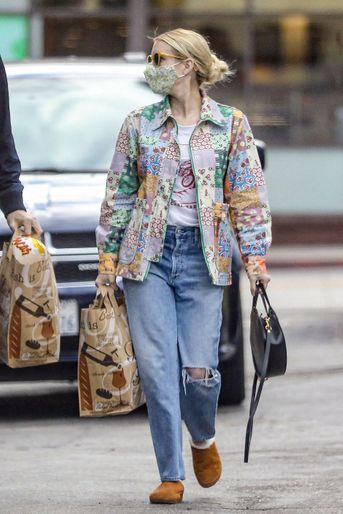 Emma Roberts à Los Angeles le 15 mars 2021