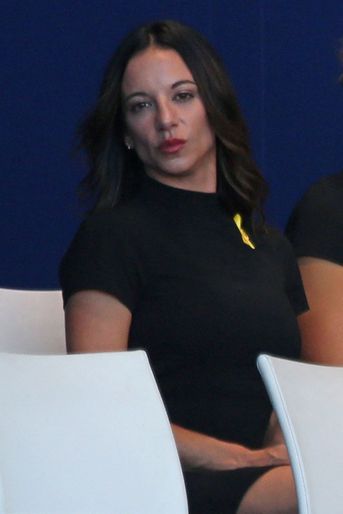 Erica Herman lors de la cérémonie d&#039;ouverture de la Ryder Cup à Saint-Quentin-en-Yvelines le 27 septembre 2018