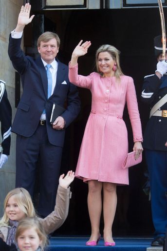 La reine Maxima des Pays-Bas, le 1er mai 2013