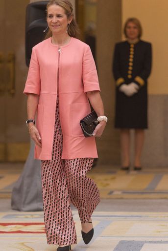 La princesse Elena d'Espagne, le 9 juin 2016