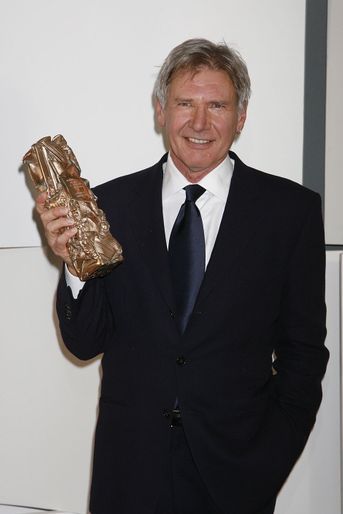 Harrison Ford recevant le César d&#039;honneur en 2010