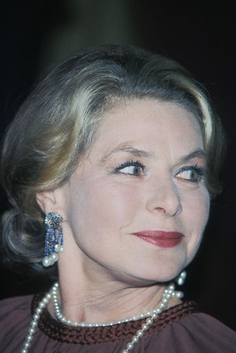 Ingrid Bergman a reçu le César d&#039;honneur en 1976 (ici lors de la soirée)